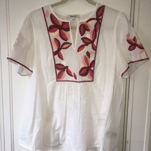 Madewell Embroidered Tee
